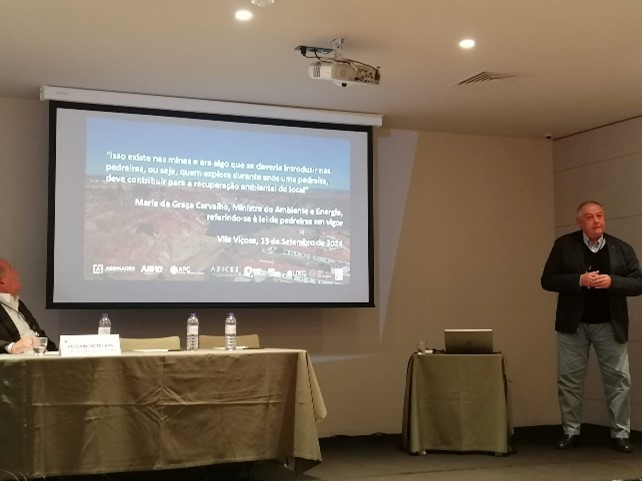 ACPMR DESTACA A PLATAFORMA MINERAL NO XX ENCONTRO NACIONAL DO COLÉGIO DE ENGENHARIA GEOLÓGICA E DE MINAS EM VISEU