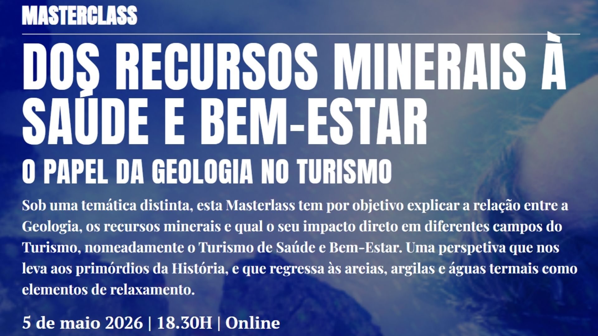NOVA-FCT promove Masterclass sobre Recursos Minerais e Turismo