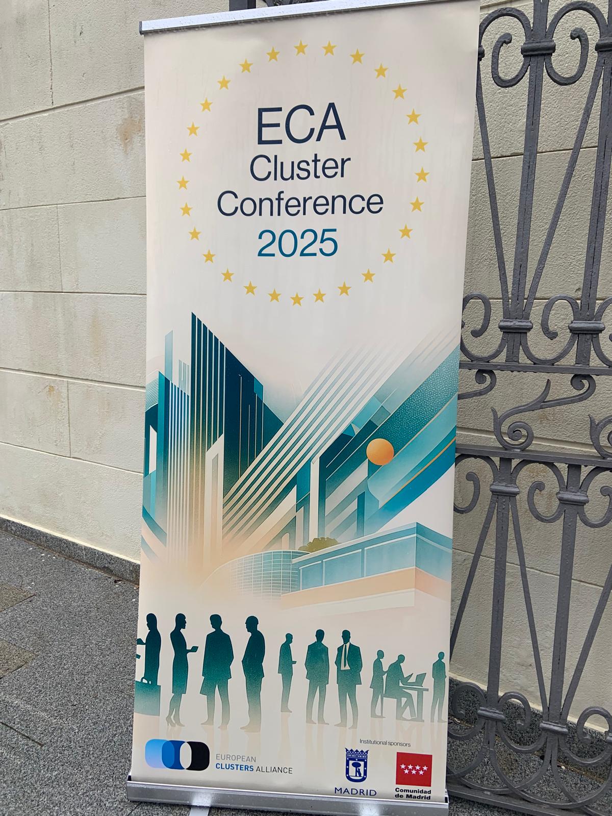 CLUSTER DOS RECURSOS MINERAIS NA ECA CLUSTER CONFERENCE 2025, MADRID