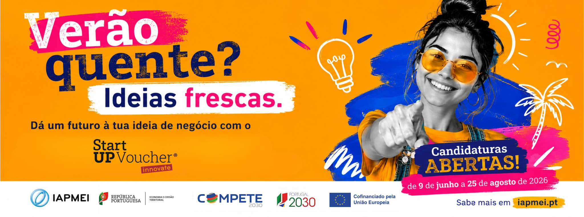 StartUP Voucher Innovate | Candidaturas Abertas até 25 de agosto